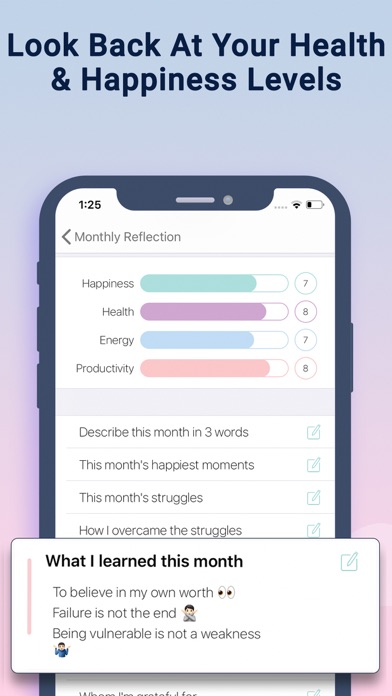 The Happiness Planner Screenshot