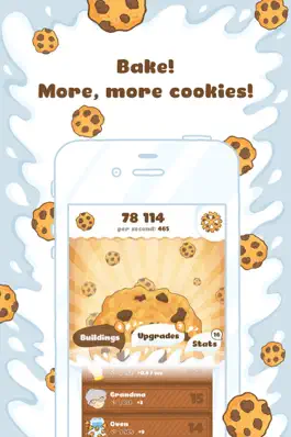 Game screenshot Cookies! Idle Clicker Game apk