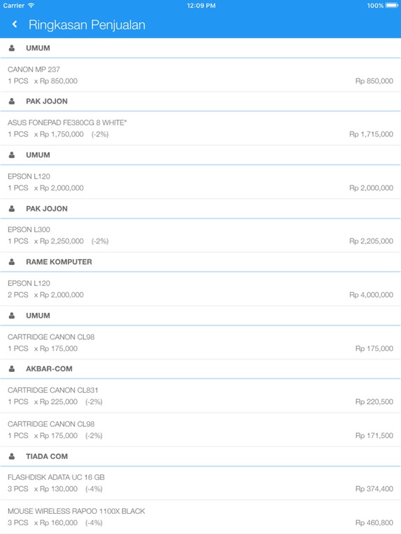 Screenshot #5 pour iPos 4 Sales