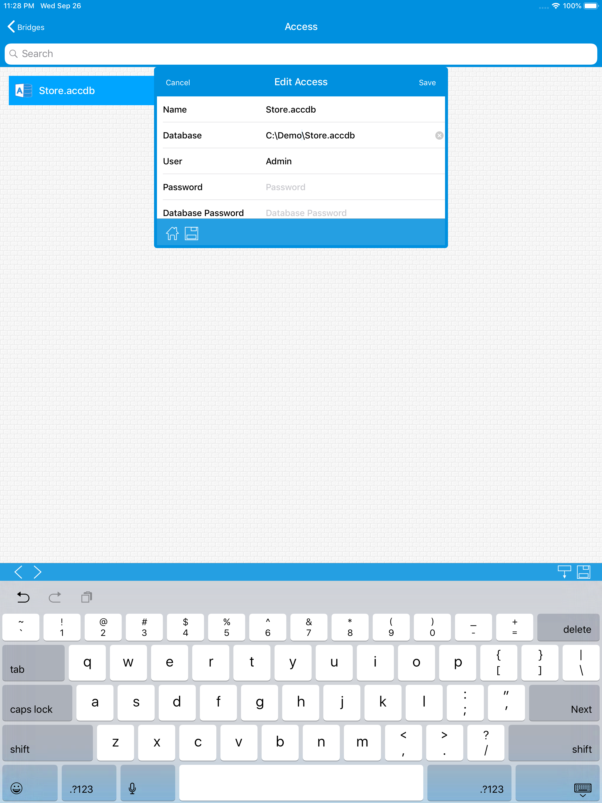 AccessProg2 - Access Client screenshot 12