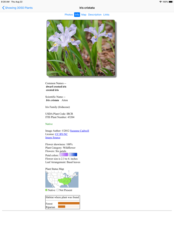 Screenshot #6 pour Tennessee Wildflowers