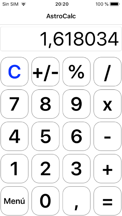 Screenshot #1 pour AstroCalc