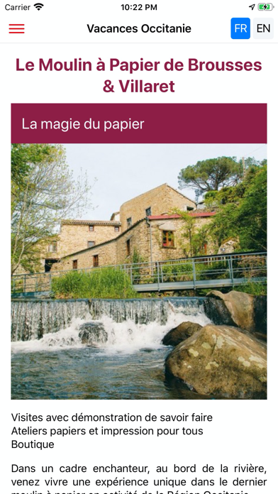 Screenshot #3 pour Vacances Occitanie