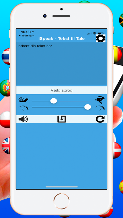 Screenshot #1 pour iSpeak - Text to Speech