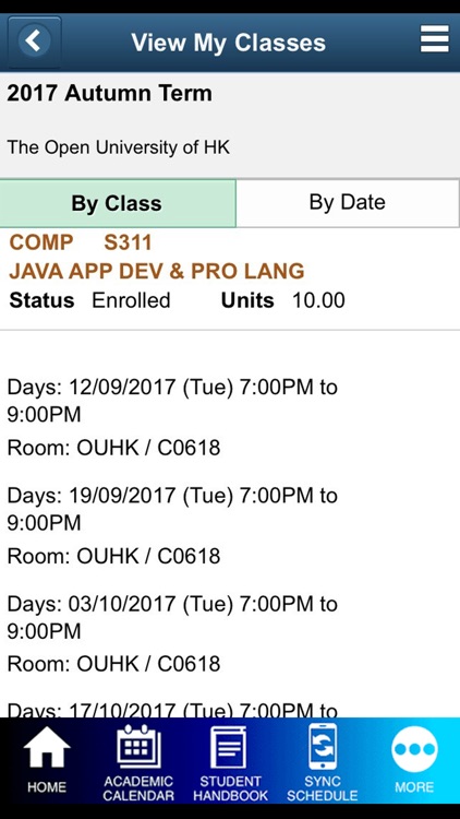 OUHK Student Mobile screenshot-3