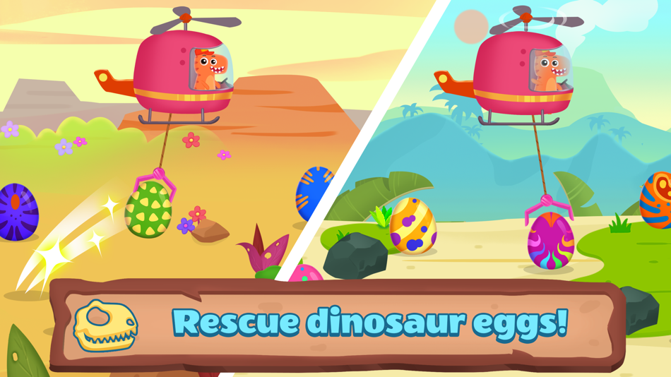 Dinosaur Puzzle Games - 1.3 - (iOS)