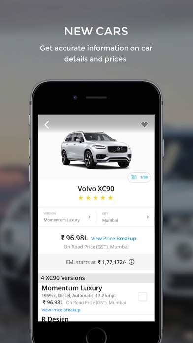 CarWale - Buy new, used cars Screenshot