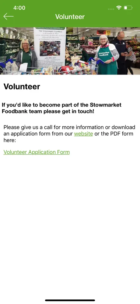 Stowmarket Foodbank