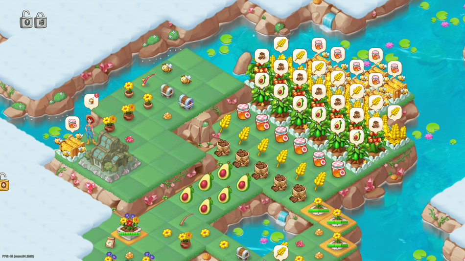#6. Merge Village (iOS) Bởi: Shooting Puzzle Game Limited