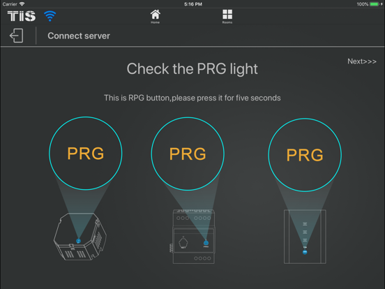Tis smart control professional iPad screenshot 4 - Utilities app