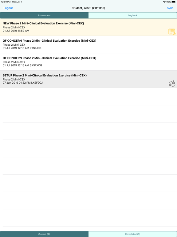 Screenshot #4 pour UNSW Medicine Assessments