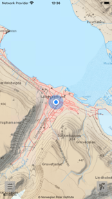 Here & there+ Svalbard 1:35000 screenshot