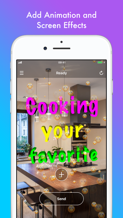 Messages Augmented Reality iPhone screenshot 6 - Entertainment app