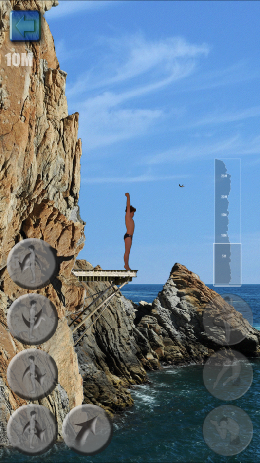 #2. Cliff Diving Champ (iOS) 由: Jean-Baptiste Bolcato