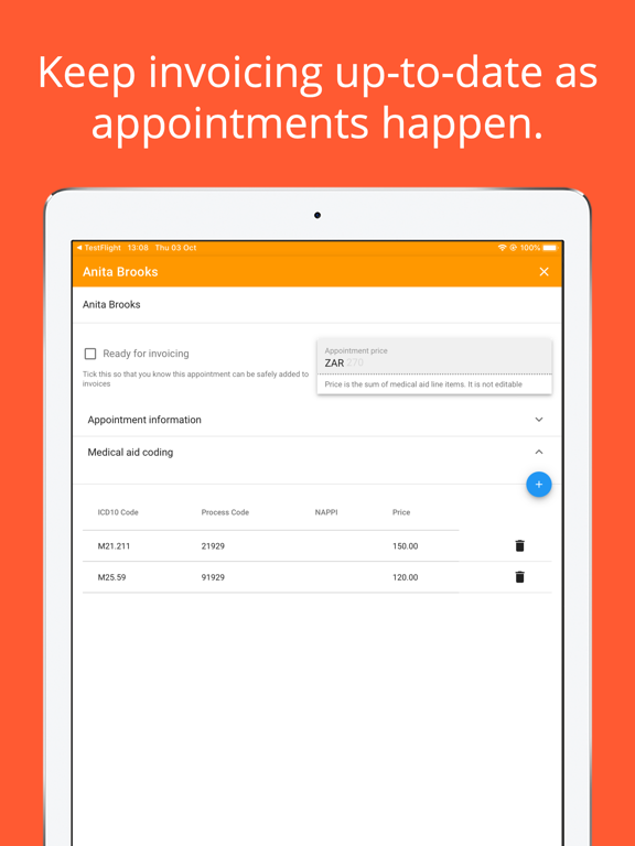 Screenshot #6 pour AppointmentGuru MyPractice