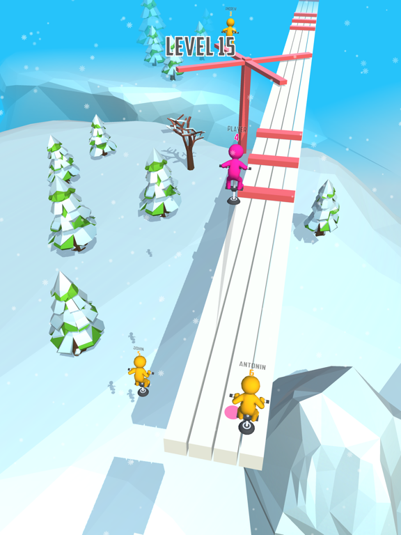 Jumping Man 3D iPad screenshot 4 - Games app