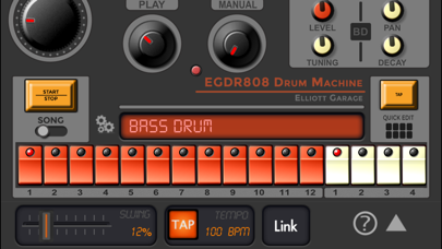 EGDR808 Drum Machine liteのおすすめ画像4