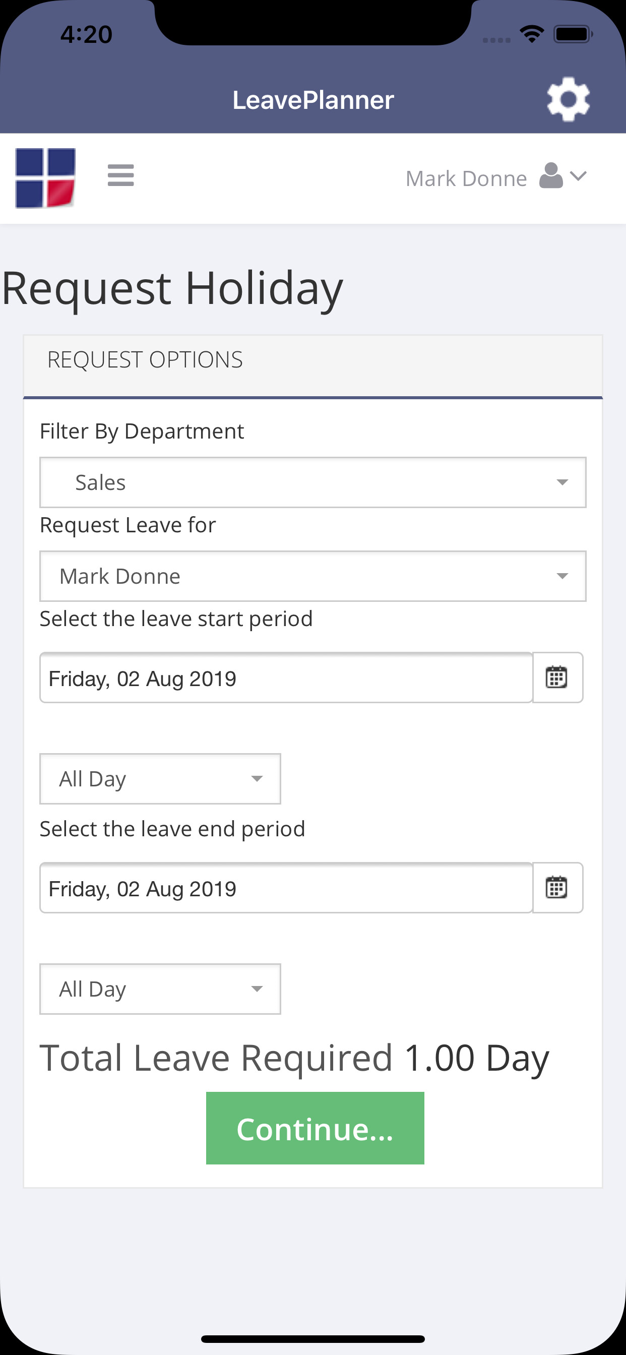 LeavePlanner