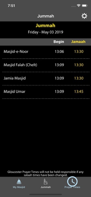 Gloucester Prayer Times(圖4)-速報App