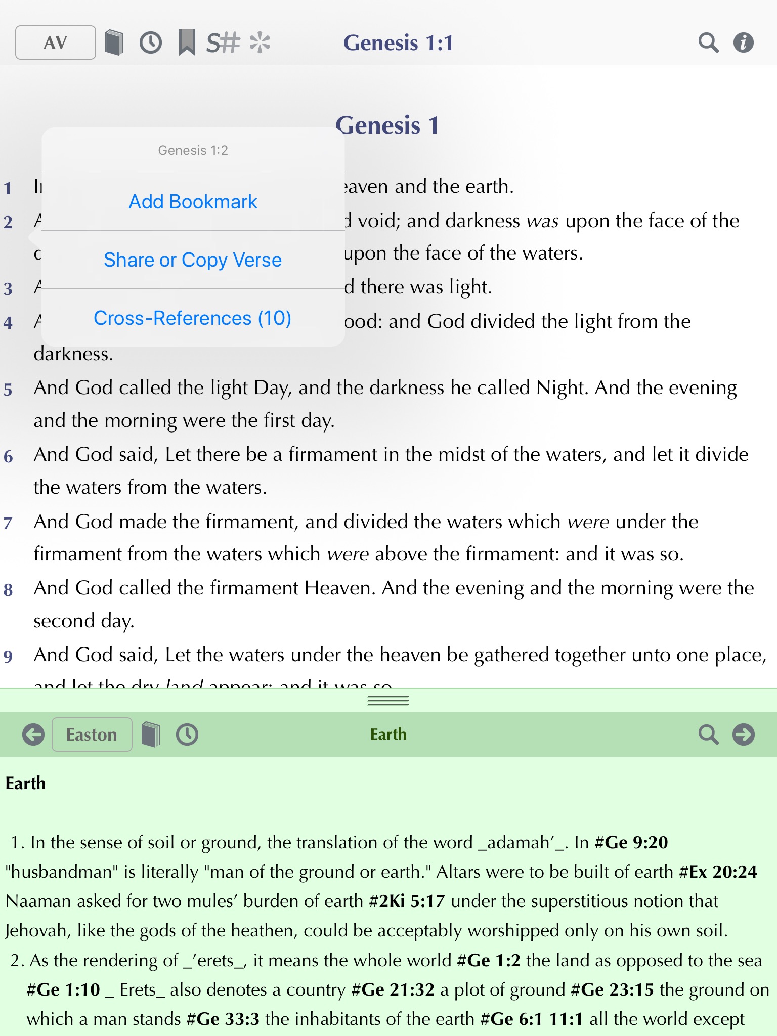 Online Bible screenshot 2