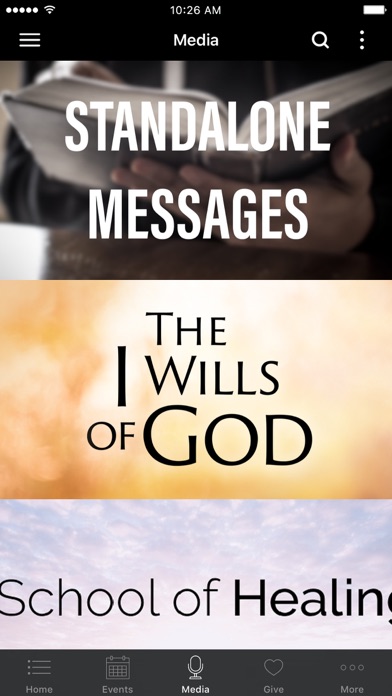 Outreach Center Church Screenshot