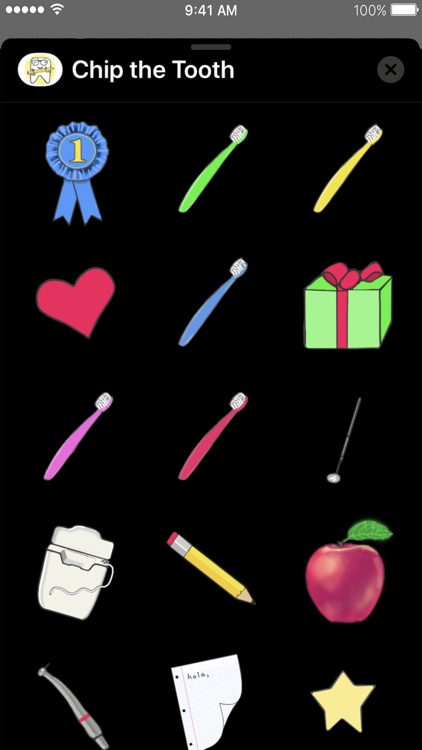 Chip the Tooth cute stickers screenshot-8