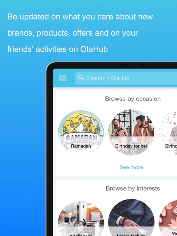 Screenshot #4 pour OlaHub: Social Gifting