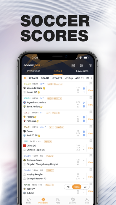 Soccerpet-football scores Screenshot