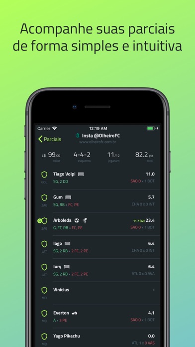 Olheiro FC Screenshot