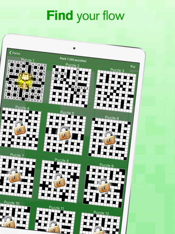 Screenshot #6 pour Best Cryptic Crosswords