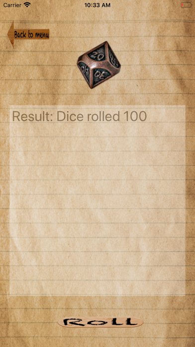 Screenshot #3 pour Dice Roller - 7 Dices