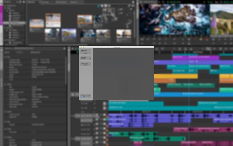 Screenshot #1 pour VFX Shot List Maker