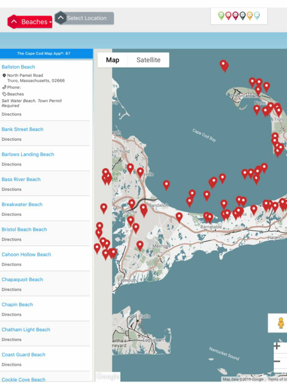 The Cape Cod Map App® app screenshot 3