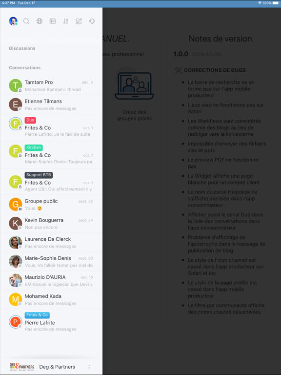 Screenshot #5 pour Tamtam Talk