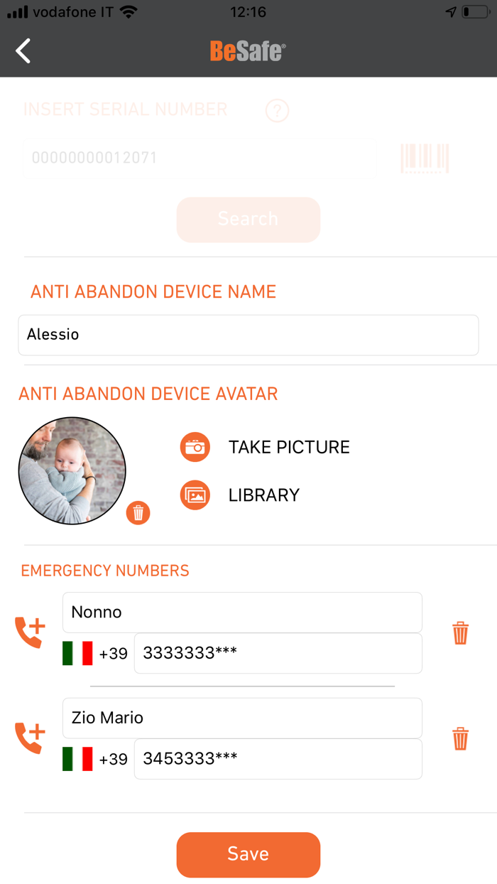 BeSafe Anti Abandon Device