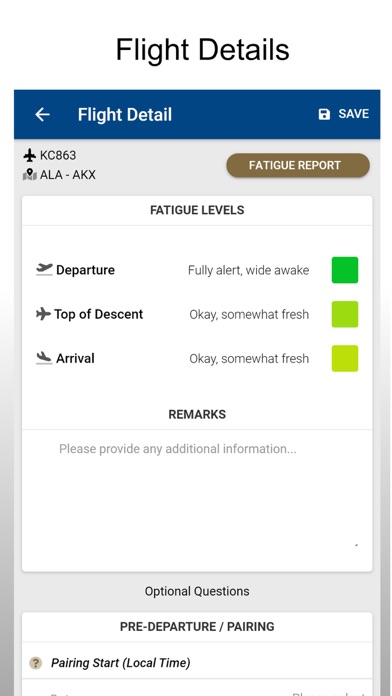 Screenshot #2 pour Air Astana CrewStrain