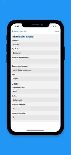 Captura de Pantalla 6 AppVecino iphone
