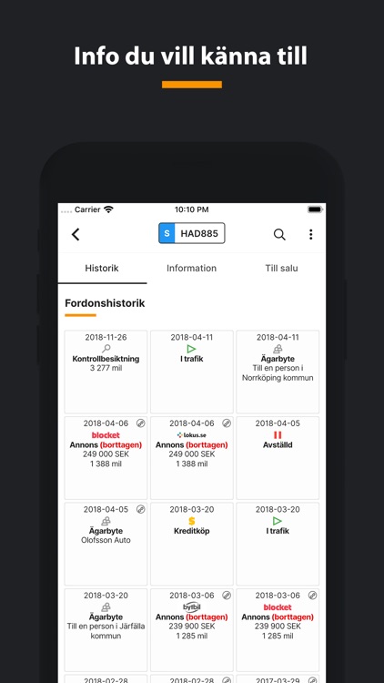Car.info - Sök biluppgifter screenshot-4