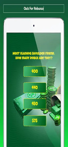 Game screenshot Quiz For Robuxux hack