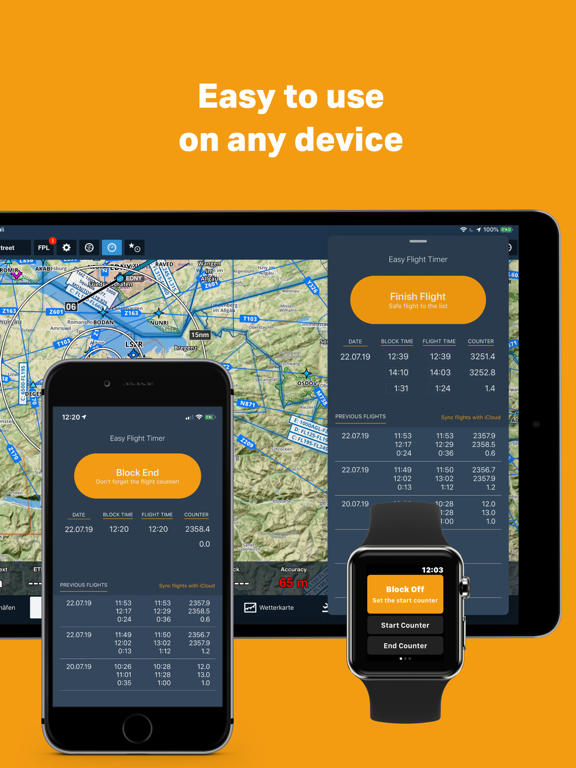 Screenshot #6 pour Easy Flight Timer