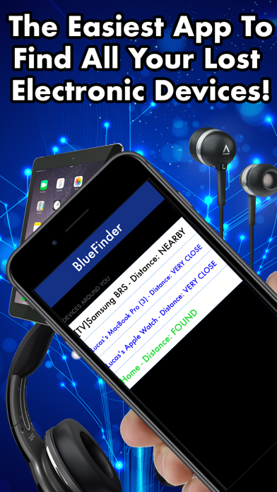 BlueFinder:Find Earbuds & Moreのおすすめ画像1