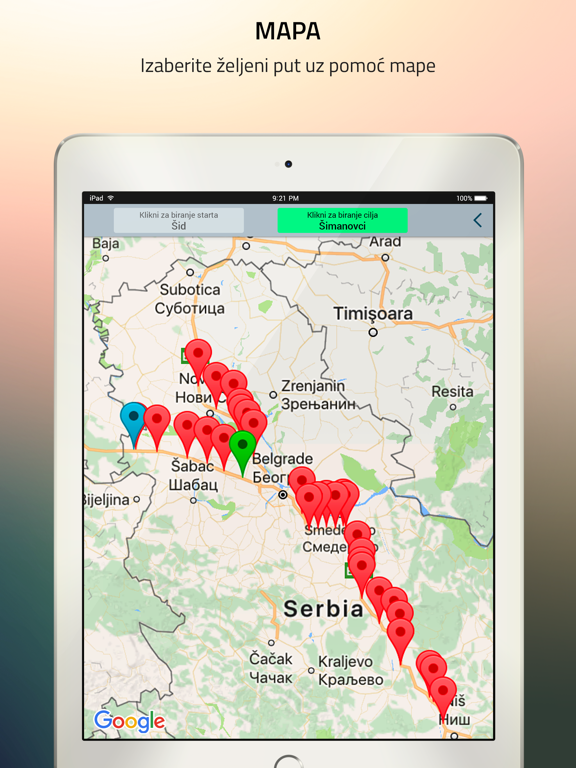 Screenshot #6 pour Brzine i putarine Srbije