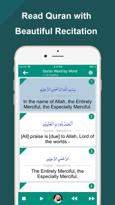 Screenshot #2 pour Quran Word by Word Translation