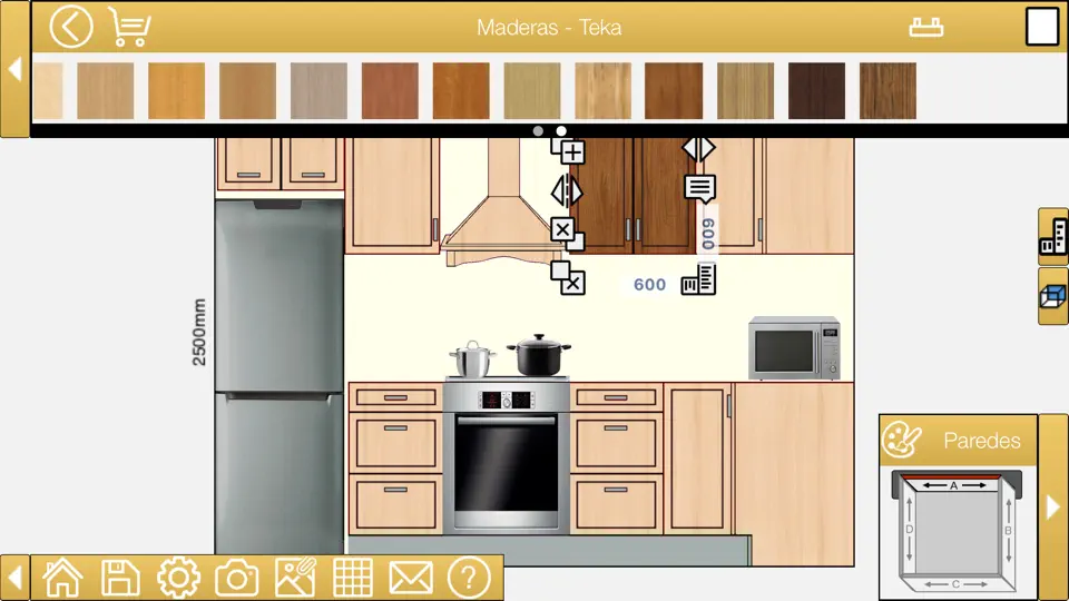 Captura de pantalla de EZ Kitchen 3 en iPhone 3