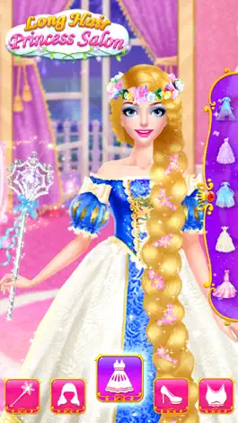 Game screenshot Long Hair Princess Salon mod apk