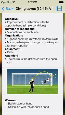 Game screenshot Goalkeeper Training hack