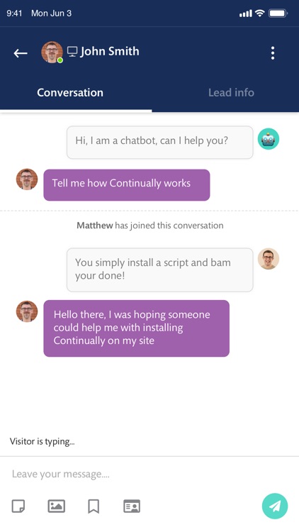 Continually Live Chat screenshot-4