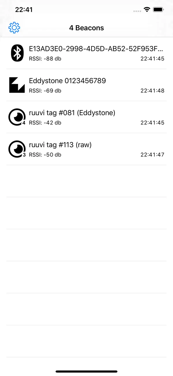 #1. Core Beacons (iOS) Bởi: fluthaus