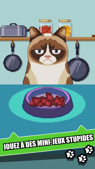 Screenshot #1 pour Grumpy Cat: Un jeu affreux