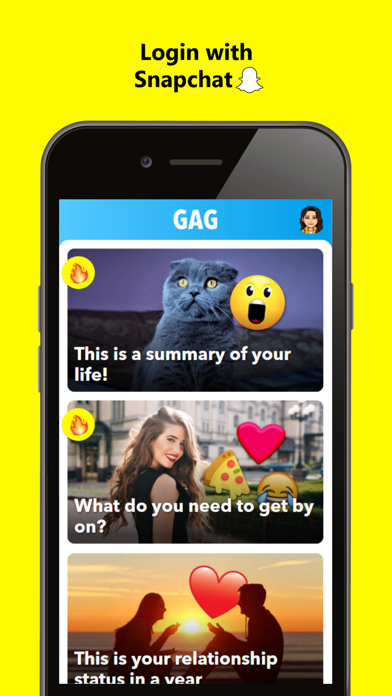 How to cancel & delete GAG: Quizzes & Stickers from iphone & ipad 1